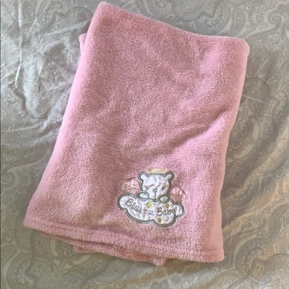 “Bless our Baby” Blanket